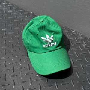 Adidas green cap