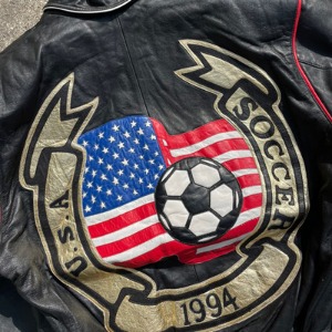 94World Cup Soccer Leather Jacket