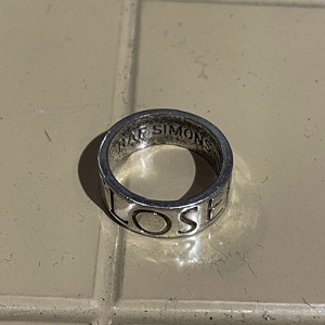 Raf Simons silver ring